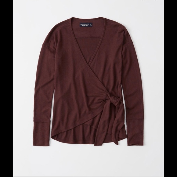Abercrombie Wrap Sweater - Picture 2 of 5